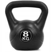 KETTLEBELL KETTLE 8 KG KULA ODWAŻNIK HANTLA CIĘŻAR DO ĆWICZEŃ FITNESS BELL