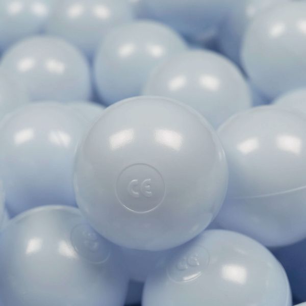 Kulki do zabawy ø7cm 100szt błękitne jasne perłowe zdjęcie 2