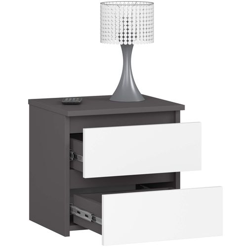 KOMODA CL2 2SZ CLP PK GRAFIT SZARY / BIAŁA na Arena.pl