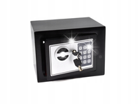 SEJF NA SZYFR ZAMEK ELEKTRONICZNY 21x17x17 CM