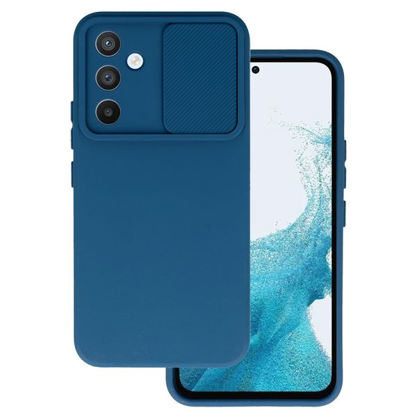 Camshield Soft do Samsung Galaxy A34 5G Granatowy zdjęcie 1