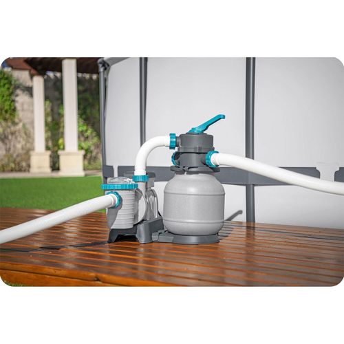 Pompa piaskowa do basenów + kulki filtracyjne 6056 l/h Bestway 58497 na Arena.pl