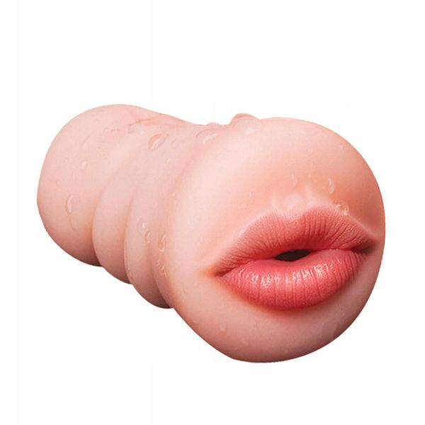 Masturbator do fellatio, z ponętnymi ustami. zdjęcie 3