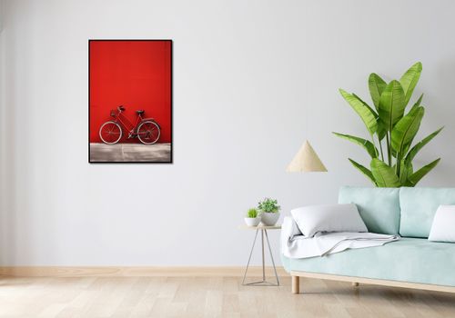 Plakat 61x90,5cm Czerwony Rower na Arena.pl