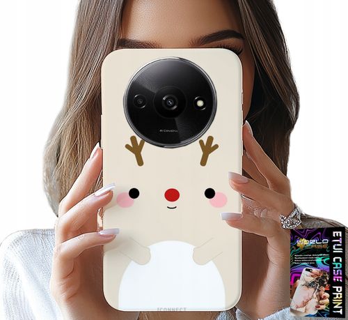 ETUI DO XIAOMI REDMI A3 - RENIFEREK, RENIFER, ŚWIĄTECZNE WZORY na Arena.pl