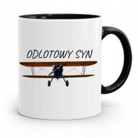 Kubek Czarny Prezent Dla Syna Odlotowy Synek Z Nadrukiem Ze Zdjęciem