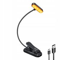 Lampka bezprzewodowa z klipsem glocusent GLCSNTA1801 czarna