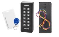 zamek szyfrowy z czytnikiem kart ip20 antracyt - on-zs-820