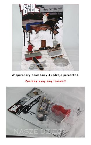 TECH DECK 13851 PRZESZKODA ULICZNA NOWOSC na Arena.pl