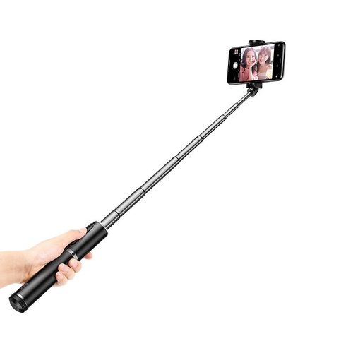 Selfie Stick, Statyw Bluetooth Baseus (Czarno-Srebrny) na Arena.pl