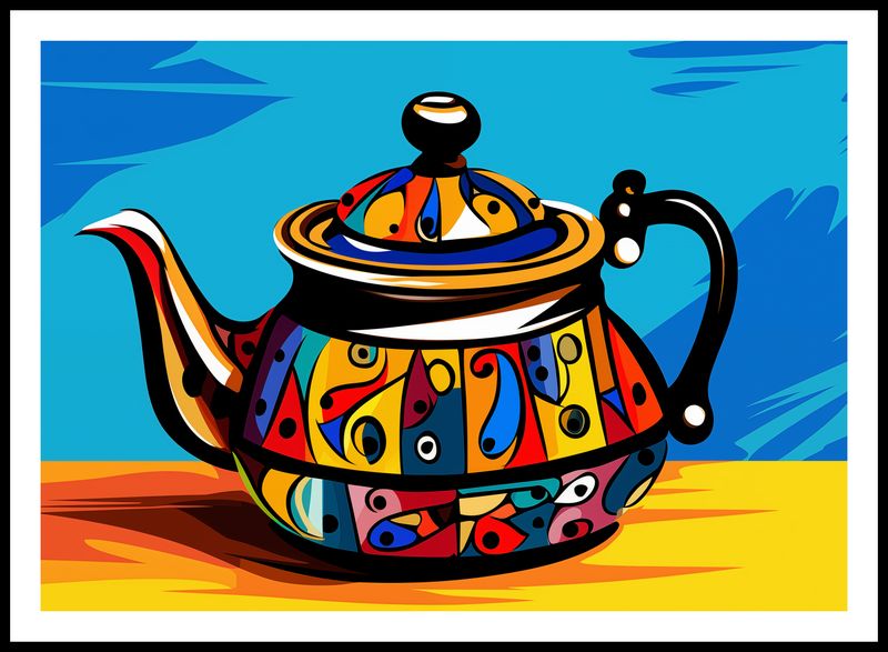 Plakat 84,1x59,4cm Może Herbatki? zdjęcie 3