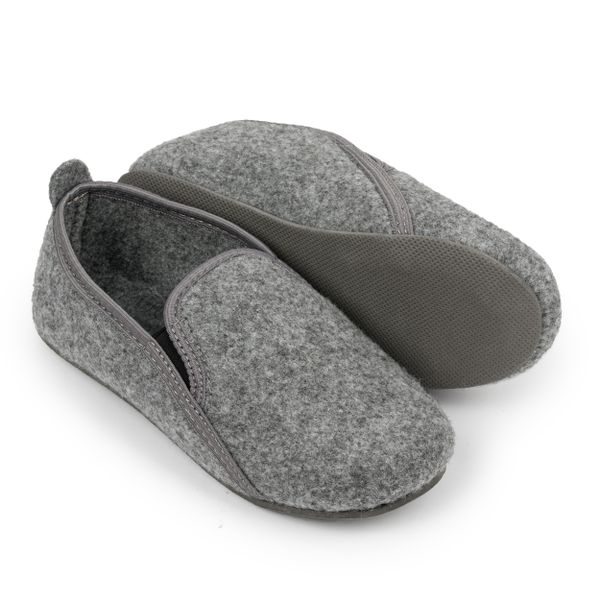 Bambosze damskie filcowe kapcie zdjęcie 4