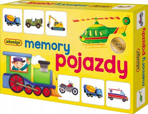 Gra memory mini - pojazdy 07196 na Arena.pl