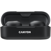canyon słuchawki dokanałowe tws-1 czarne