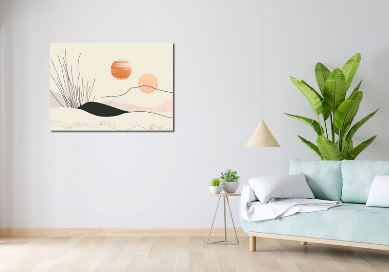 Obraz 100x70cm Miękkie Wzgórze zdjęcie 2