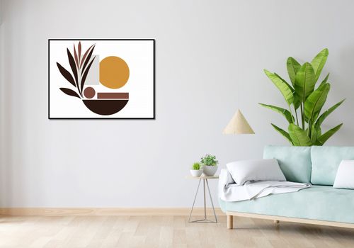 Plakat 100x75cm Stylizacja Roślin na Arena.pl