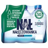 Nałęczowianka Naturalna woda mineralna niegazowana 1 l x 6 sztuk