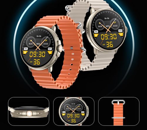 SMARTWATCH UNISEX Rubicon RNCF15 - BLUETOOTH CALL, ŁADOWANIE BEZPRZEWODOWE (sr057b) na Arena.pl