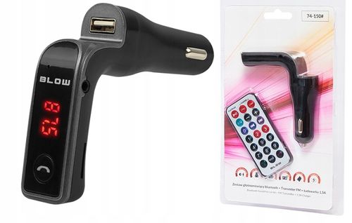 Transmiter Fm Bluetooth Usb Micro Sd Aux Ładowarka na Arena.pl