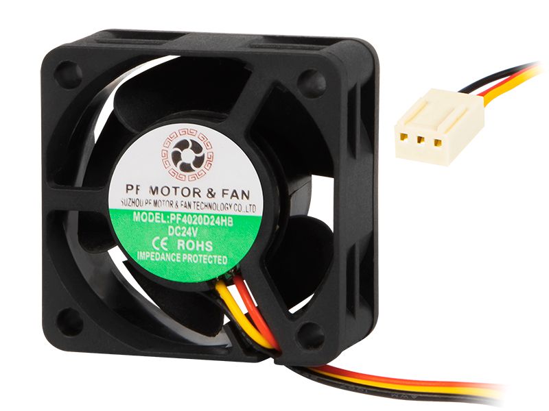 Wentylator 40x20mm 24V kulkowy zdjęcie 1