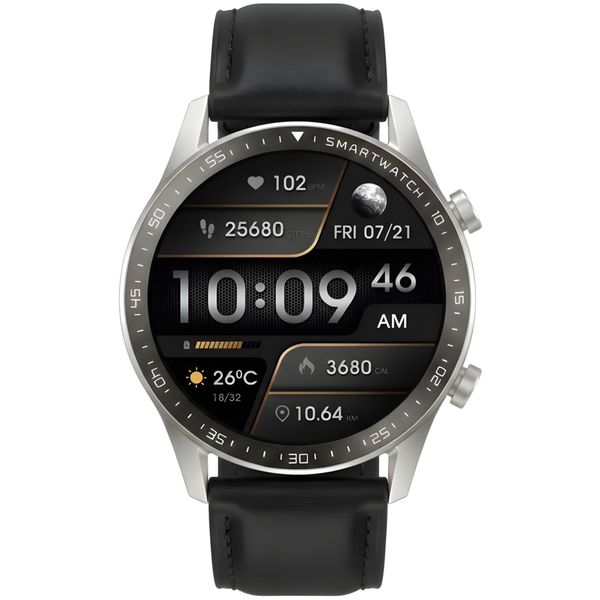 smartwatch gravity srebrny 2 paski gt10-7 zdjęcie 8