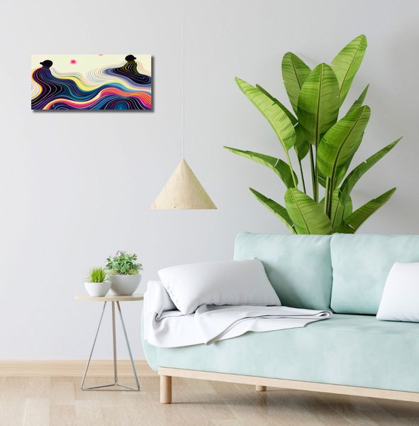 Obraz 50x20cm Kontur Profilowego zdjęcie 2