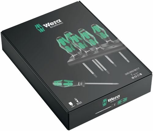 zestaw wkrętaków kraftform lasertip + wieszak, 7 część - w05320540001 na Arena.pl