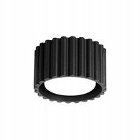 Plafon ryflowany AURA Gx53 czarny SL.1787 SOLLUX