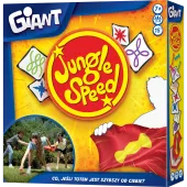 Podwórkowa gra drużynowa familijna dla dzieci - gigantyczny Jungle Speed