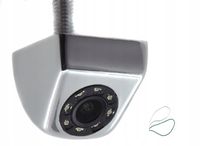 KAMERA COFANIA 8 x IR NOC WODOODPORNA METALOWA CHROM