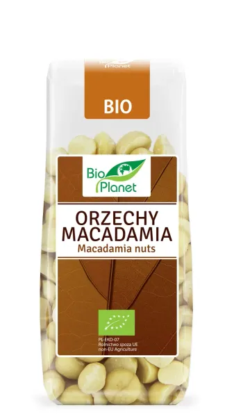 Orzechy Macadamia BIO 75 g - BIO Planet zdjęcie 1