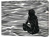 Obraz 90x70cm Złożone Fluidalne Linie