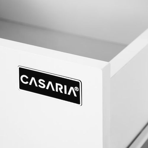 BIAŁA TOALETKA KOSMETYCZNA Z LUSTREM LED na Arena.pl