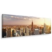 Obraz Do Biura Panorama NOWEGO YORKU Miasto Architektura 145cm x 45cm