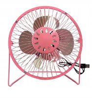 WENTYLATOR WIATRAK BIURKOWY STOŁOWY MAŁY I MOCNY