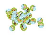 Konfetti papierowe Farma, 36 szt.