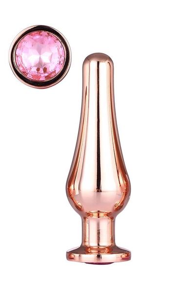 Gleaming Love Rose Gold Pleasure Plug M zdjęcie 3