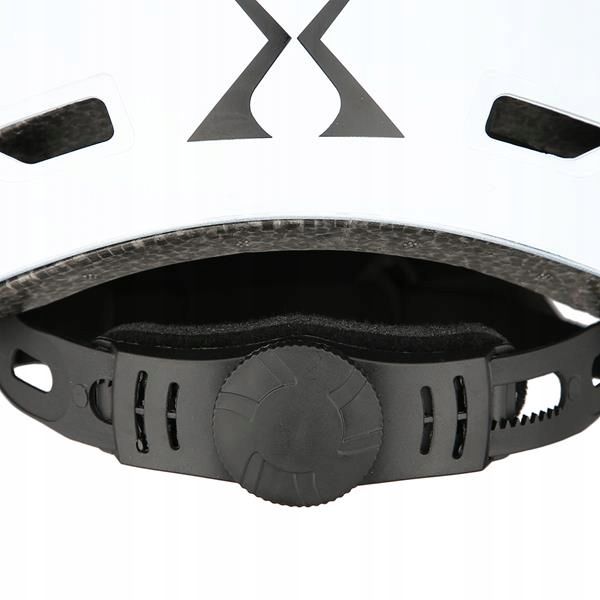 KASK NILS EXTREME BIAŁY ROZMIAR M 52-59 CM REGULOWANY WYTRZYMAŁY zdjęcie 12