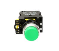 Przełącznik wystający zielony 230V