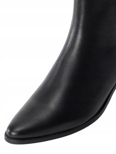 TOMMY HILFIGER POINTY - Botki R38 na Arena.pl