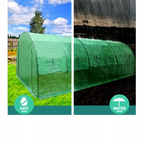 TUNEL FOLIOWY SZKLARNIA 3x6m FOLIA OGRODOWA 18m2 Mocny UV-4 Warzywa Owoce na Arena.pl