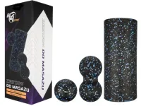 ZESTAW ROLLERÓW DO MASAŻU WAŁEK EPP DUOBALL PIŁKA 3W1 Be4Sport