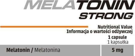 Human Code - Melatonin Strong - 60 weg. kaps. zdjęcie 2