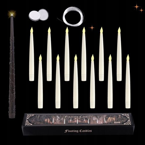 12pcs Halloween Decorations, Floating Candles Led na Arena.pl