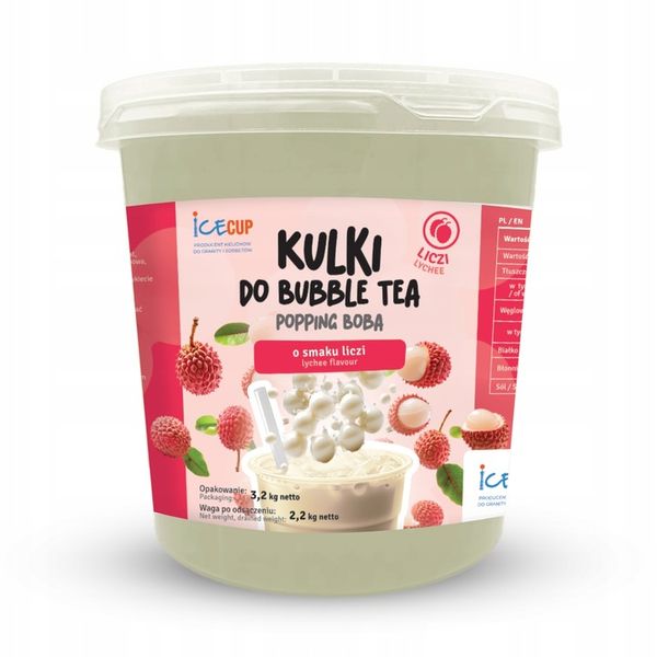 Kulki do Bubble Tea LICZI 3.2kg zdjęcie 1