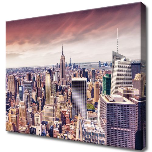 Obraz Drukowany 50X40 Drapacze Chmur W Ny na Arena.pl