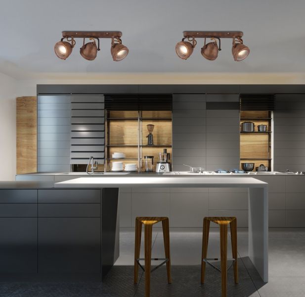 Frodo listwa 3x40W GU10 rdzawy zdjęcie 15