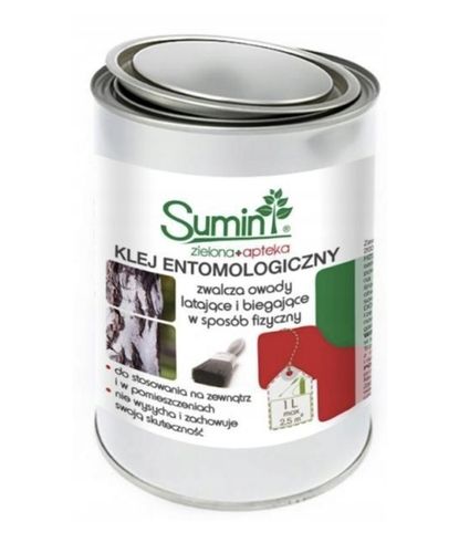 Klej Entomologiczny 1 l SUMIN Zwalcza Owady Biegające i Latające na Arena.pl