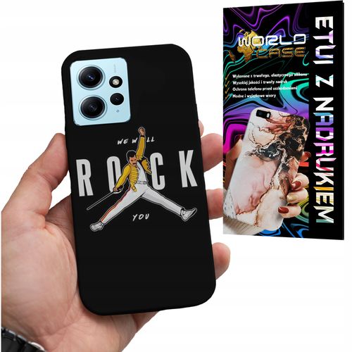 ETUI CASE DO XIAOMI NOTE 12S 4G - ROCK KAPELE WZORY FAN POKROWEIC PLECKI na Arena.pl