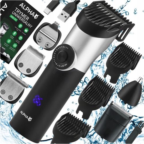 Maszynka Do Strzyżenia Włosów, Brody 5W1 - Trymer Do Nosa + Golarka na Arena.pl